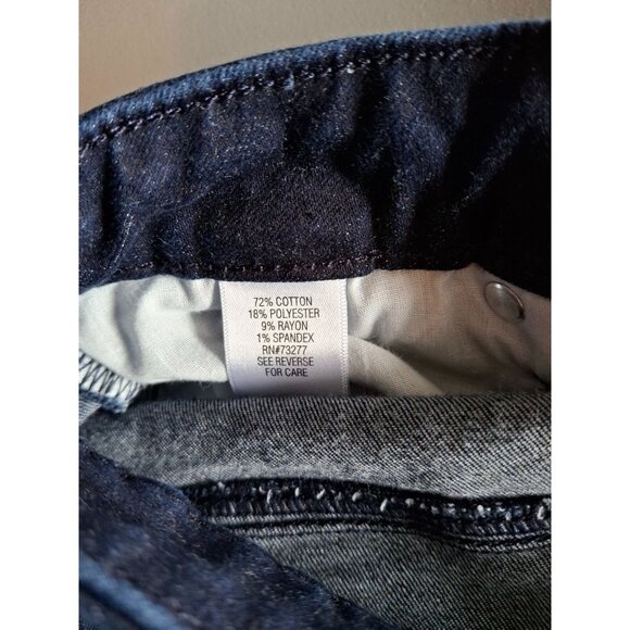 Croft & BarrowDenim Jeans Womens Size 6 Dark Blue - Picture 4 of 9